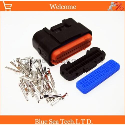 34 Pin/way female Automotive Control System connector,Automotive Electronic Control , ECU plug for VW Audi BMW Toyota etc