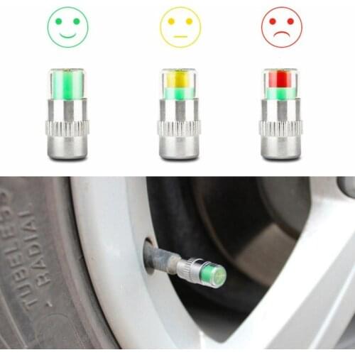 4pcs Car Tire Air Pressure Valve Stem Caps Sensor Indicator For Toyota Camry Corolla RAV4 Highlander/Land Cruiser/PRADO Vios