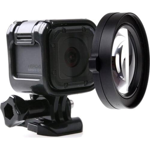 58mm 16X HD Close-up Macro Lens Adapter Ring Camera Lens Filter for GoPro HERO4 Session Sports Action Camera Accessories Lenses