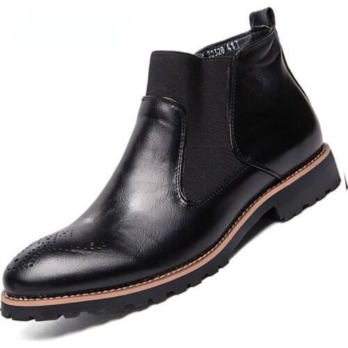 Мужские ботинки челси ETMK China At AliExpress