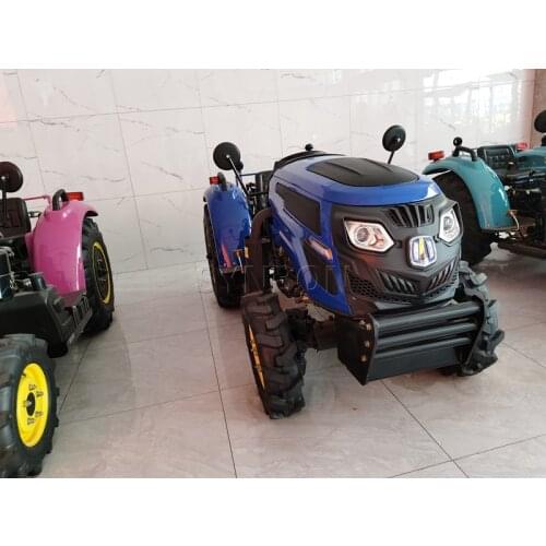 New Greenhouse Tractor Hydraulic Farm Tractor 4WD 50HP Agriculture Machinery Garden Tractor SYNBON