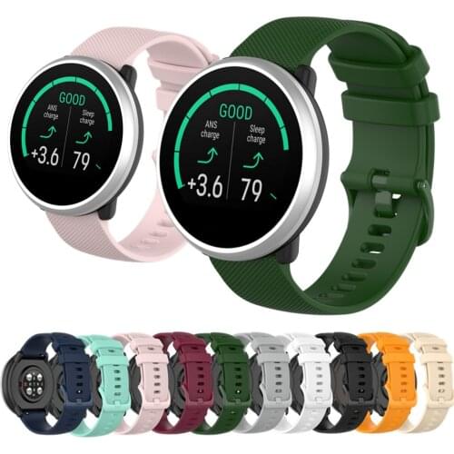 Sport Strap For Polar lgnite / Vantage M Smart Watch Band Silicone Wrist Strap For Garmin Venu Forerunner 645 245 245M Bracelet