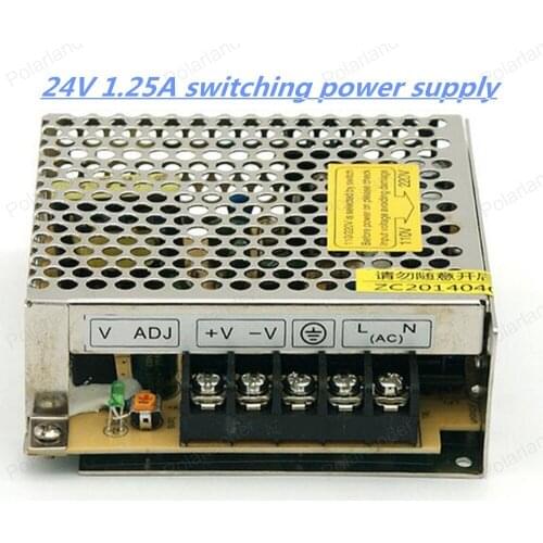 30W 24V 1.25A Switching power supply Driver For LED Light Strip Display AC90-264V Factory Supplier free shipping