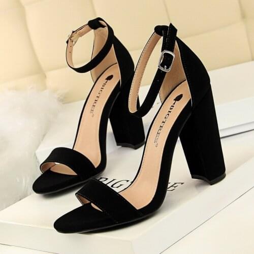 Bigtree Shoes Women Heels Sexy Women Shoes High Heel Plus Size Women Pumps Wedding Shoes Ladies Classic Sandals Chaussure Femme