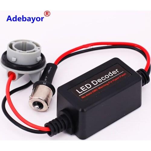 1 pcs/lot 1156 BA15S canbus LED Light Error Free Load Resistor Auto Accessries Warning balast Canceller Decoder parking