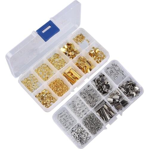 2 Box Jewelry Making Starter Kit Set Jewelry Findings Tools for DIY Bracelet