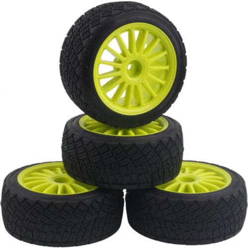 3 color RC HPI 107870 Rim Tires&Wheel 4PCS sets For Electric WR8 Flux