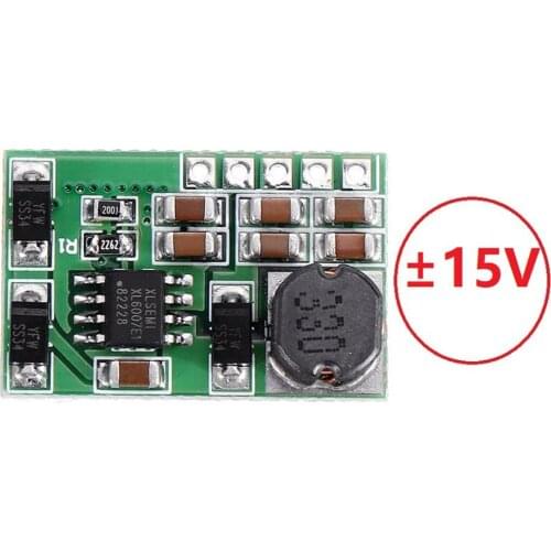 +- 5V 6V 9V 12V 15V 24V Positive & Negative Dual Output Power Supply DC DC Step-up Boost Converter Module