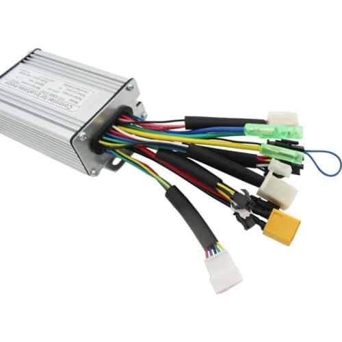 RisunMotor Electric Bicycle Accessories 36V/48V 20A Electric Bike 350W Brushless DC Motor Controller KT E-bike Scooter