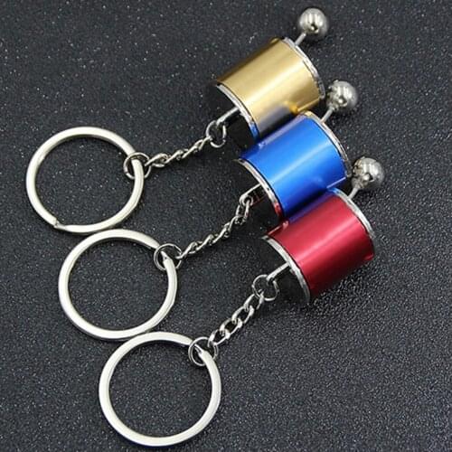 Car Gear Box Keychain for Men Women Imitation 6 Speed Manual Car-styling keyring Gear Knob Shift Gearboxes Stick Gift Souvenir H