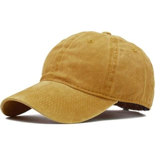 Washed Cotton Children Baseball With Spring Summer Hip Hop Boy Girl Baby Hats