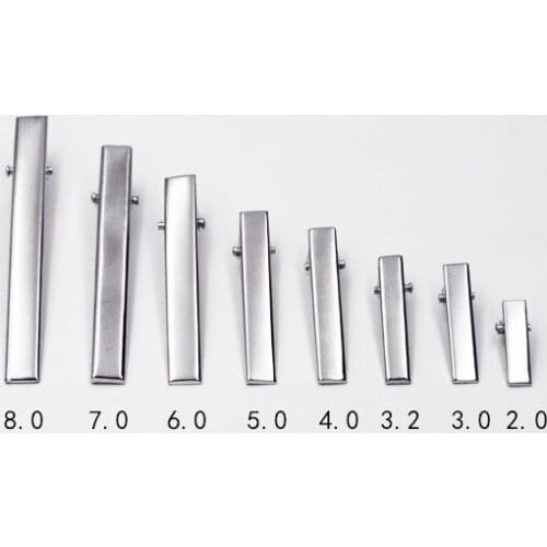 DIY hand painted black paint, square duck clip, green paint, square crocodile clip, bow tie accessories. 100pcs