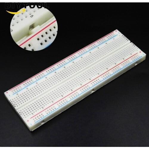 MB-102 MB102 Solderless Breadboard 830 Points PCB BreadBoard L1SO
