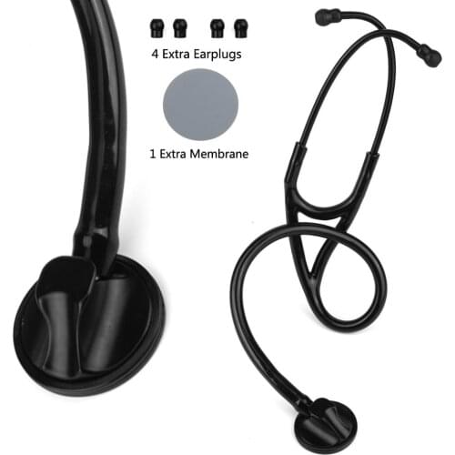 Medical Cardiology Stethoscope Professional Single Head Heart Ductor Nurse Phonendoscope Medical Auscultation Device Equipment