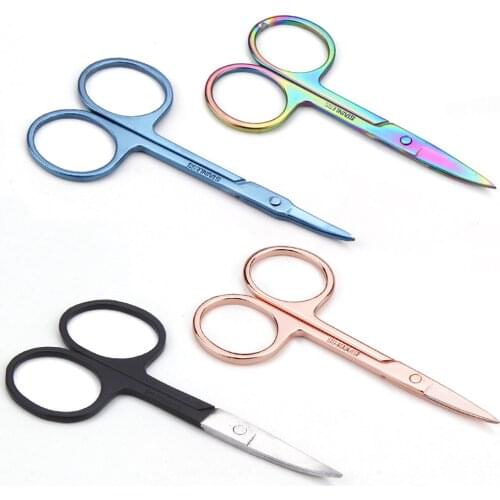 Nails Scissors Cuticle Cutter Stainless Steel Manicure Eyebrow Sissors Nipper Clippe Dead Skin Remover Pedicure Nail Art Tool