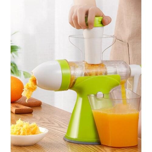 Hand Crank Juicer Multifunction Manual Fruit Squeezer Smoothie Blender Fruit Extractor Orange Lemon Juicer Ice Cream Maker
