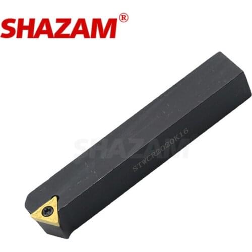 STWCR1212H11 External Thread Turning Tool Cutting Bar Lathe Cutter Wholesale SHAZAM Carbide Inserts CNC Holder Tool STWCL3232P16