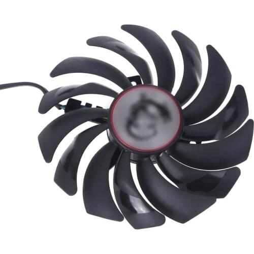 2PCS PLD10010S12HH 4PIN FOR MSI Radeon R9 RX470 480 570 580 GTX1080Ti 1080 1070 1060 GAMING Graphics Card Cooler Fan