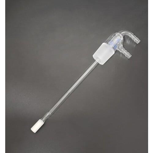 Gas input connector,Joint 34/35,Gas dispersion tube,Fritted,Lower tube length 200mm,Air guide tube