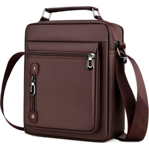 Vintage Oxford Waterproof Messenger Bag Male Shoulder bag fashion handbag Business Bags For Men Zipper Bag Classic Bags
