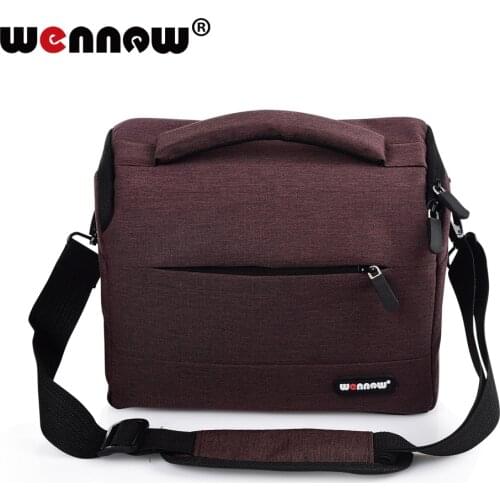 Wennew Waterproof DSLR Camera Bag for Panasonic S1M GH5S GH5L S1R Olympus E-M10 Mark III II FUJIFILM X-T30 X-T20 Photo Case