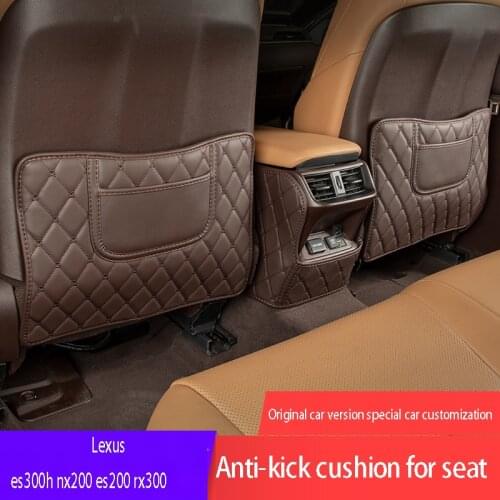 Seats care back seat protector Rear Seat Anti-Kick Pad Seat cover Automotive interior Modified For Lexus es nx es rx