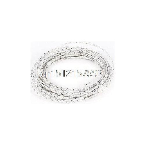 10M Length Plastic White Blue Thermocouple Lead Extension Wire