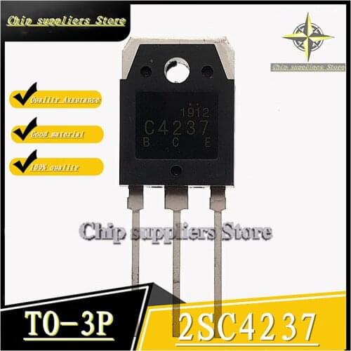 20PCS-50PCS) 2SC4237 TO-3P C4237 TO3P 4237 High-power ultrasonic tube color TV power supply tube New and original