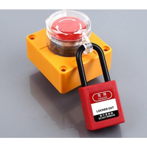 22mm 30mm Dust cover For Push button And Emergency Stop Button