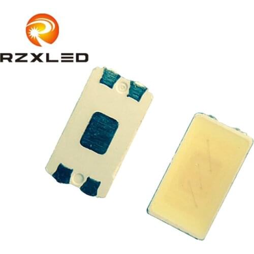 3000Pcs/Reel PLCC4 LED 4ins SMD 5630SMD ampolletas led moto 6 Volt bulbs Diodes 1W LED Warm White 6000K