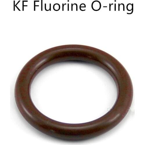 5pcs KF Vacuum Clamp Flange Fitting Fluorine O-Ring FKM O Type Sealing Ring for KF10 KF16 KF25 KF40 KF50