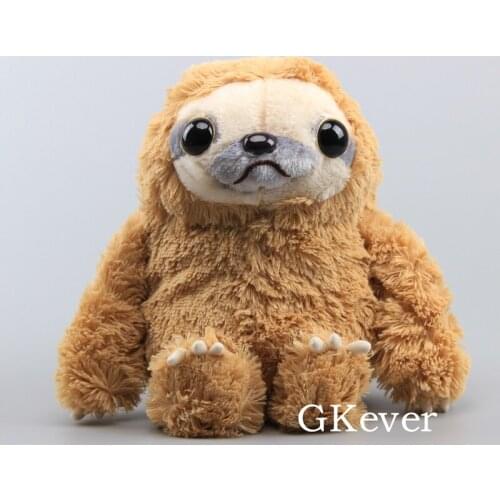 30cm Anime Sloth Plush doll Toy Lifelike Cartoon plush Figure Pillow Soft Sleeping toys Children kids Christmas Birthday Gift