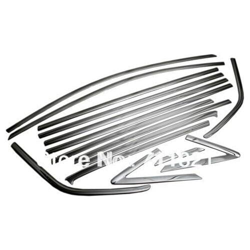 Car Styling Chrome Side Window Full Trim Set For Ford Escape / Kuga 2013 Up