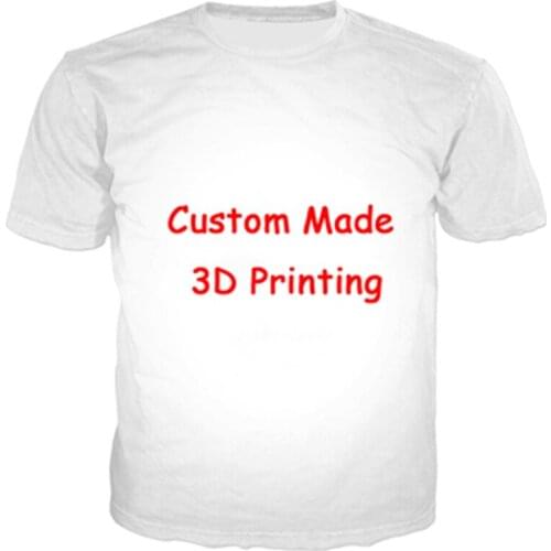 Jumeast Men Women 3D Oversized Male Female Streetwear T Shirt T-Shirt Create Your Own Customer Design Anime/Photo/Star/Logo DIY