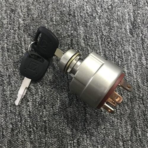 Suitable for XCMG excavatorsXE60D/XE135B/D/ XE150D/XE210/XE370D/XE200DA Ignition switch Ignition key for XCMG excavator lock