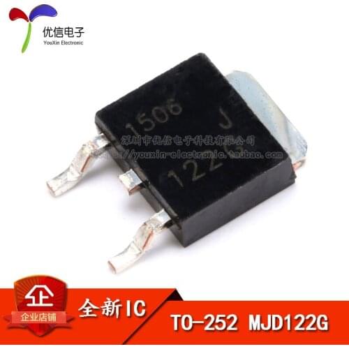 Patch MJD122G Darlington transistor 8A 100V Bipolar Power NPN TO-252