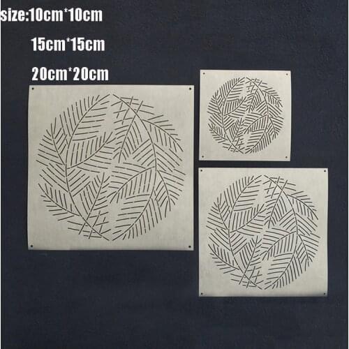 Sashiko Stencil,Sashiko Embroidery Pattern,Quilting Stencil,3 size options,Japanese traditional pattern