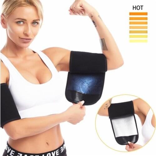 Arm Trimmer Sauna Sweat Sleeve Band Sauna Effect Arm Control Slimmer Anti Cellulite Shaper Weight Loss Workout Women Body Shaper