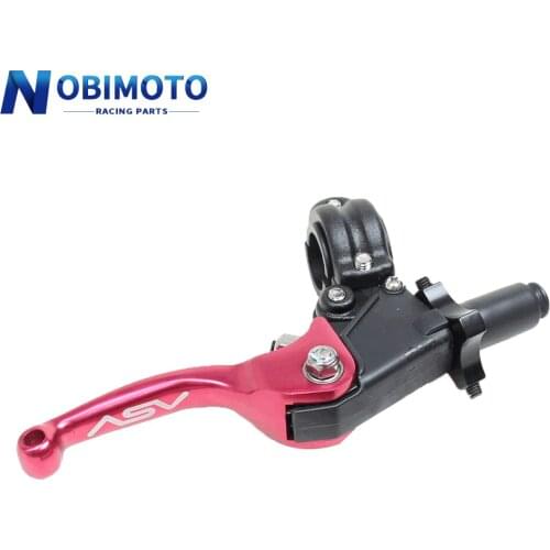 Universal Motorcycle CNC Aluminum Foldable Brake Clutch Levers Fit All 22mm Diameter Motocross ATV Dirt Bike Handlebar