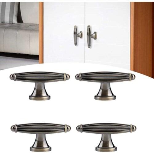 4 Set 6.7 x 3.1 x 1.3cm Zinc Alloy Handle Drawer Pull Kitchen Cupboard Handles Furniture Hardware Parts