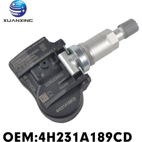4H231A189CD Tire Pressure Sensor Monitoring System TPMS 315Mhz For Land Rover LR3 Range Rover Evoque Sport Jaguar-S-Type XJ