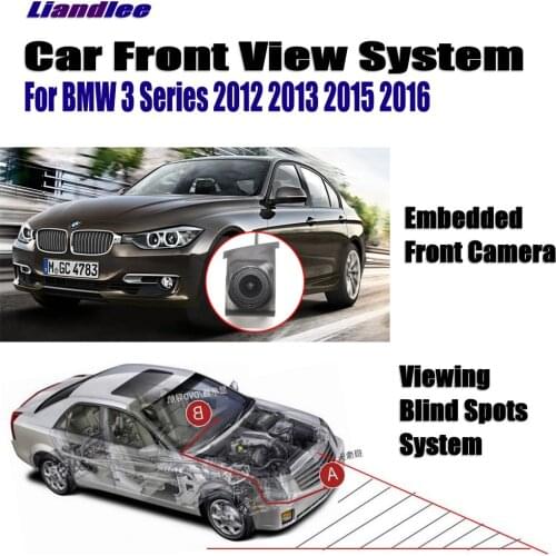 Car Front LOGO Grill Camera For BMW 3 Series F30 F31 F34 F35 2012 2013 2015 2016 Not Reverse Rear View Parking Cam Accessories