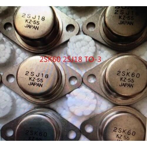 Free shipping 2SK60 2SJ18 TO-3 1PCS 2SK60 +1P CS2SJ18