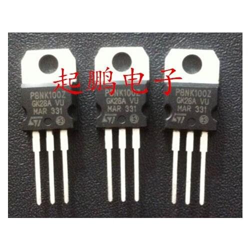 Free Delivery. 8 a1000v STP8NK100Z field effect