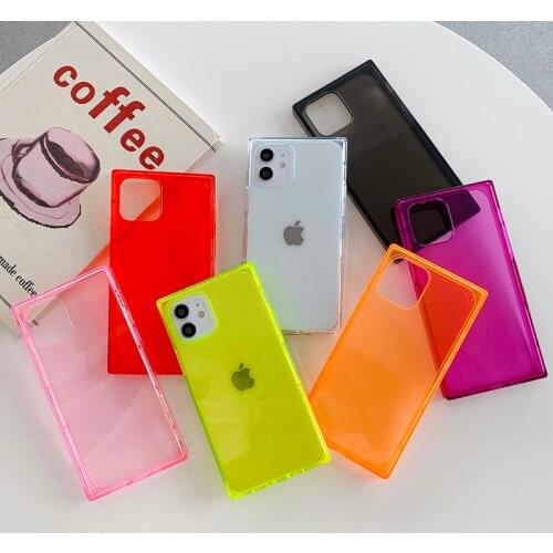 Mobile phone case for iphone 11 Pro max 5 5S SE 6 6S 7 8 plus Cover Candy Color Coque Capa for iphone X XR XS MAX Back Cover