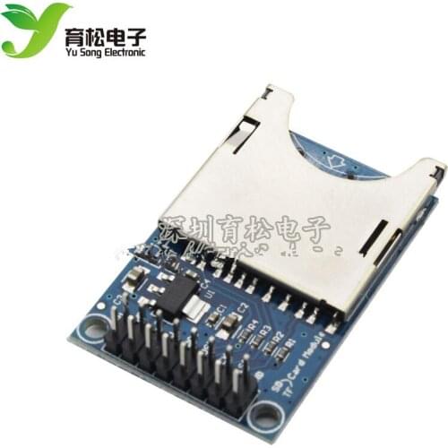 MCU SPI interface SD card socket SD card reader module
