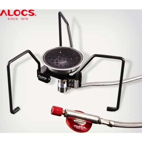 ALOCS CS-G18 Compact Foldable 3200W Camping Cooking Mini Pocket Gas Stove Propane Burner for Outdoor Backpacking Hiking Camping
