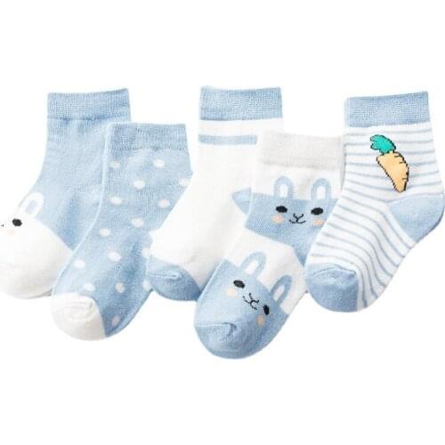 NewBorn Cotton Mesh Socks Cute 0-24M Children Boys Girls Toddler Cartoon Animal Socks Baby Clothes Accessories