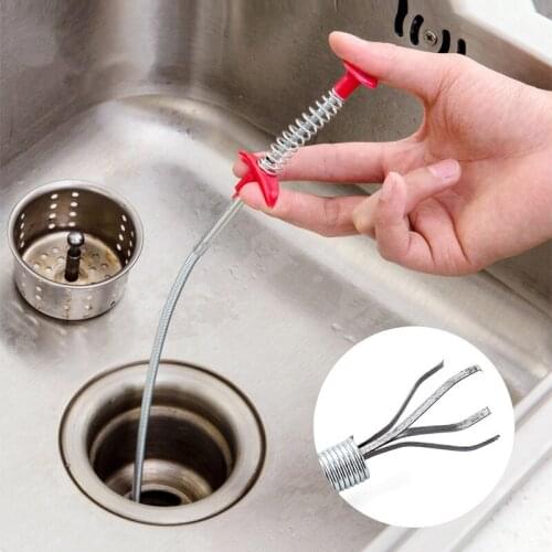 Practical sewer drain cleaning tool Bathroom Hair Sewer Filter Drain Cleaner Strainer Anti Clogging Floor Wig Removal Clog Tools