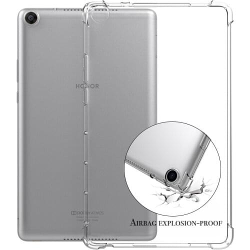 Shockproof Cover For For Huawei MediaPad M3 Lite 8.0'' CPN-L09/W09 m3lite 8.0 Case TPU Silicon Transparent Cover Coque Fundas